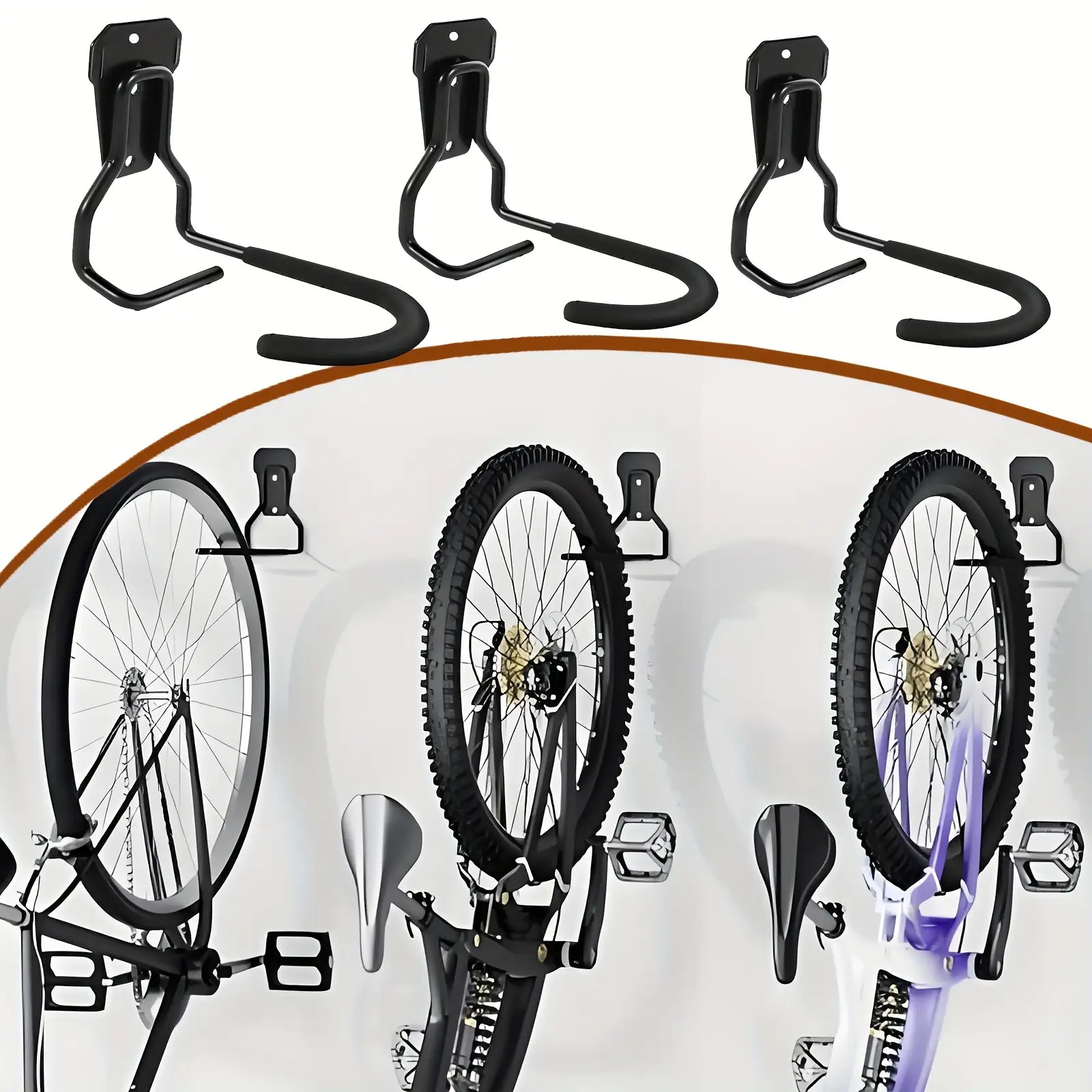 Cycling Gear Organizer Wall - Bisiklet Duvar Montaj Kancası Ayarlanabilir Bisiklet