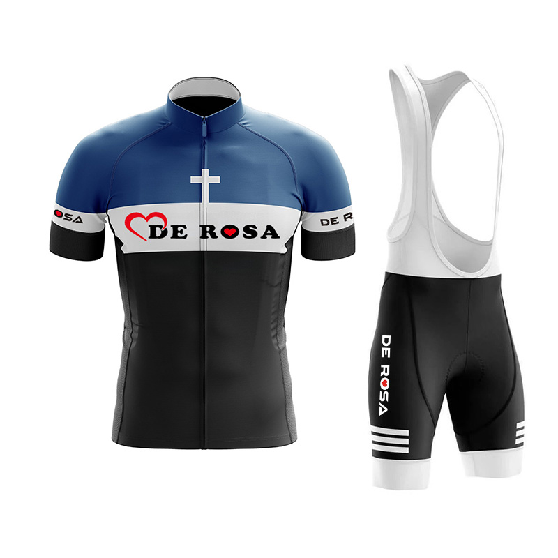 Padded Cycling Shorts - De Rosa bisiklet kıyafetleri, erkekler için