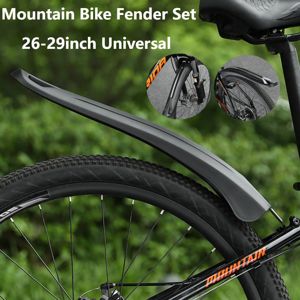 Bike Fender Set - 2 adet Bisiklet Çamurluk PP Yumuşak