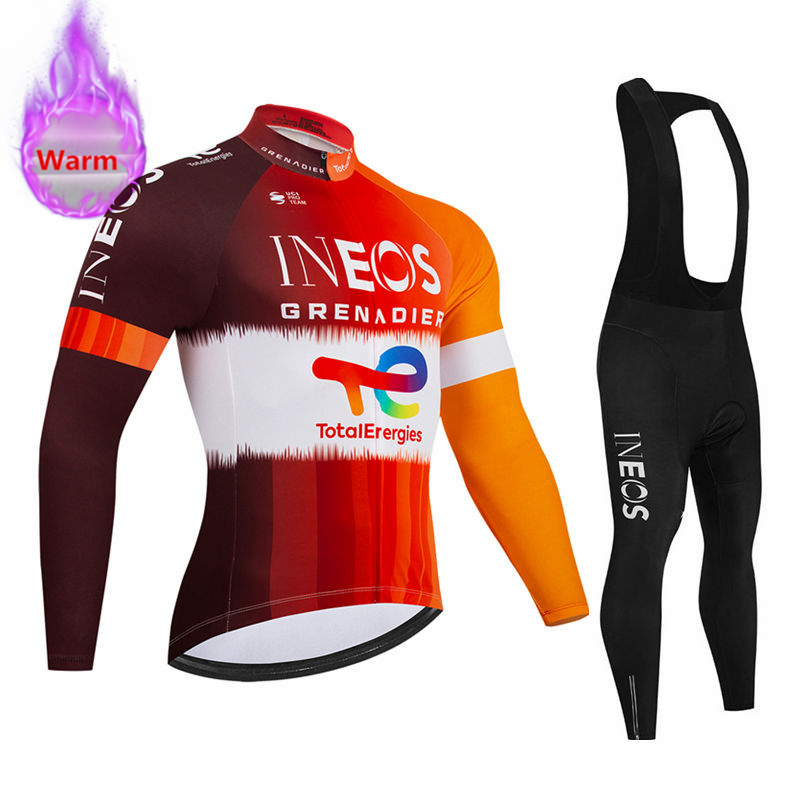 Cycling Gear Winter - Ineos Takımı Kış Uzun Kollu Termal
