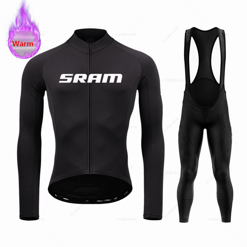 Cycling Gear Winter - Sram ekibi kış uzun kollu termal