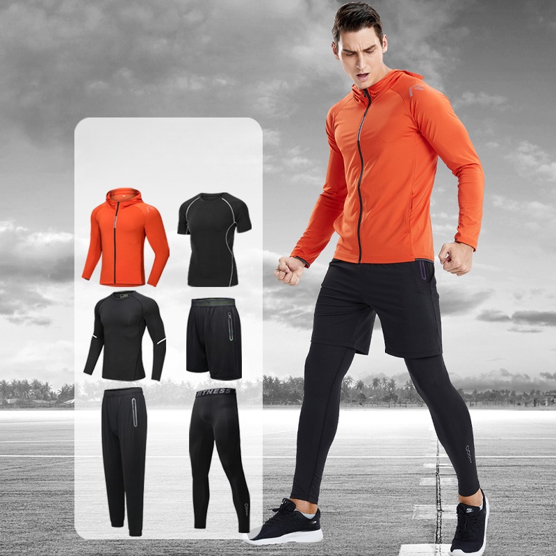 Cycling Gear For Men - Luluesses Erkek 6 Parça Spor Giyim