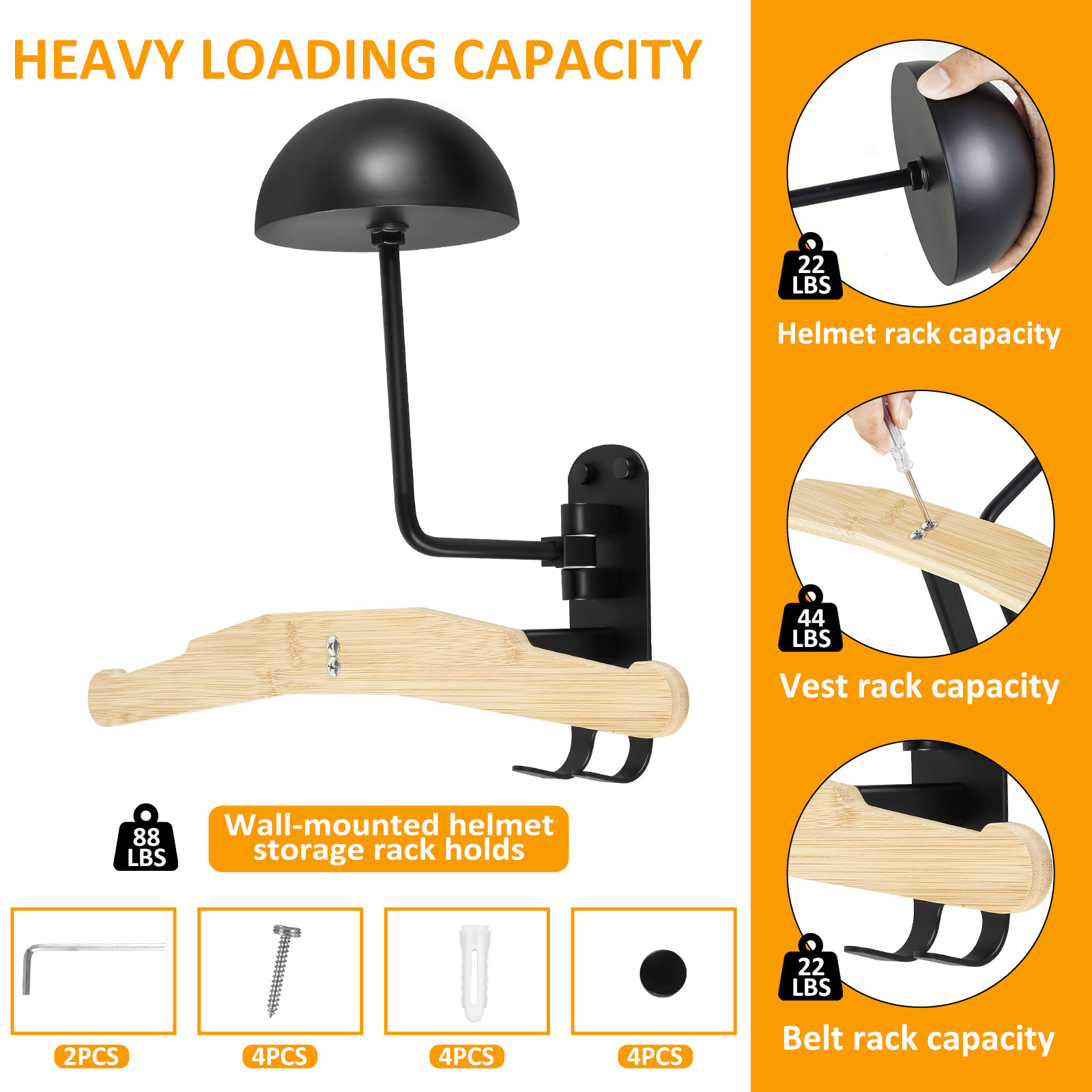 Motosiklet kask raf 180 ° rota - Cycling Gear Organizer Wall incelemesi ve fiyatı