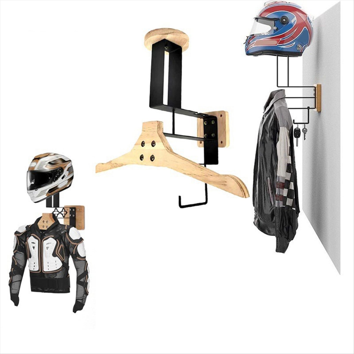 Yeni gelen motosiklet ahşap ka - Cycling Gear Holder incelemesi ve fiyatı