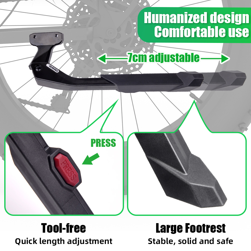 RBRL ayarlanabilir bisiklet Ki - Bicycle Kickstand incelemesi ve fiyatı