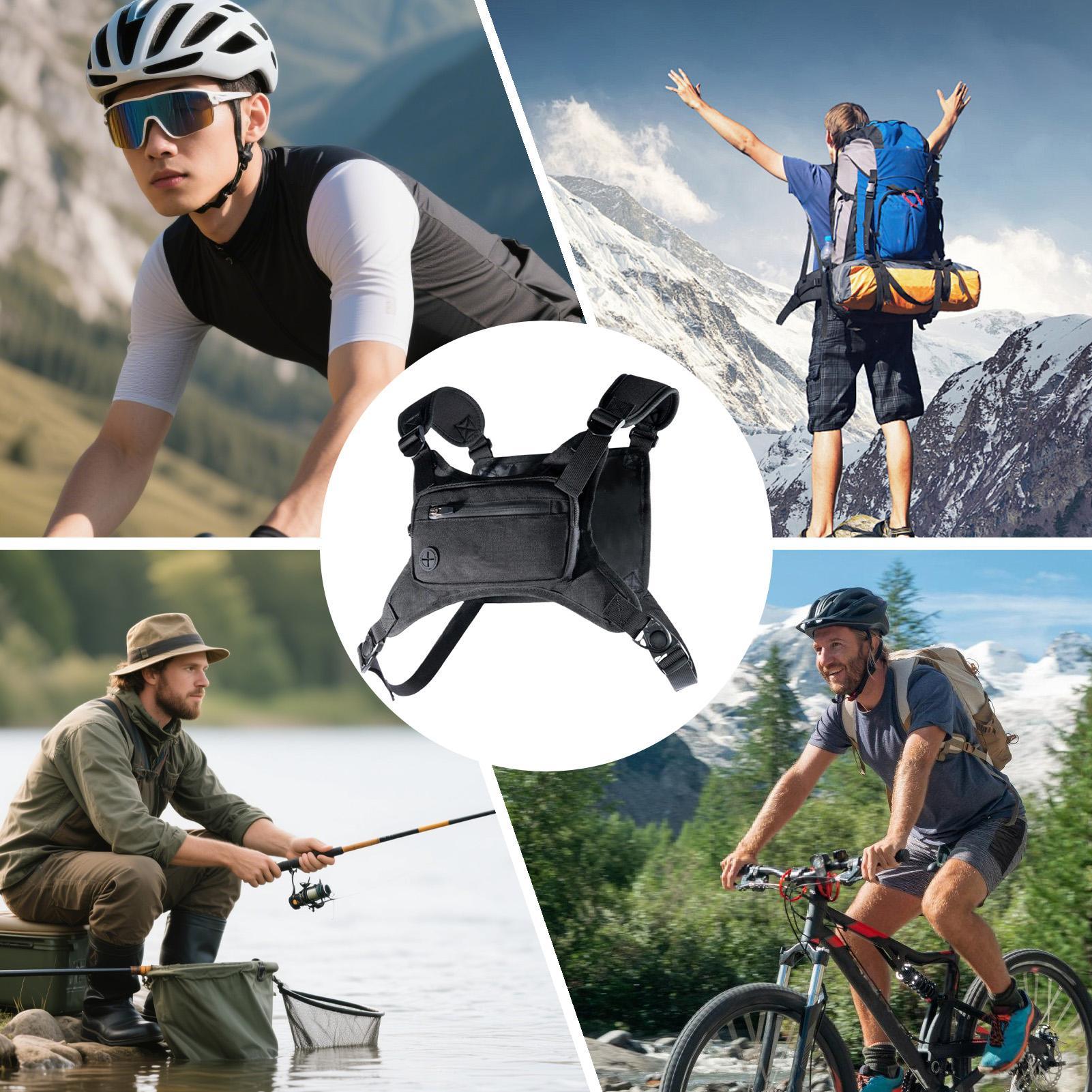 Koşu göğüs paketi yürüyüş göğü - Cycling Gear Holder incelemesi ve fiyatı