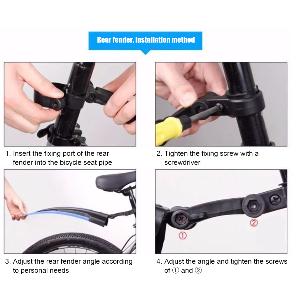 2 adet dağ bisikleti çamurluk  - Bike Fender Set incelemesi ve fiyatı